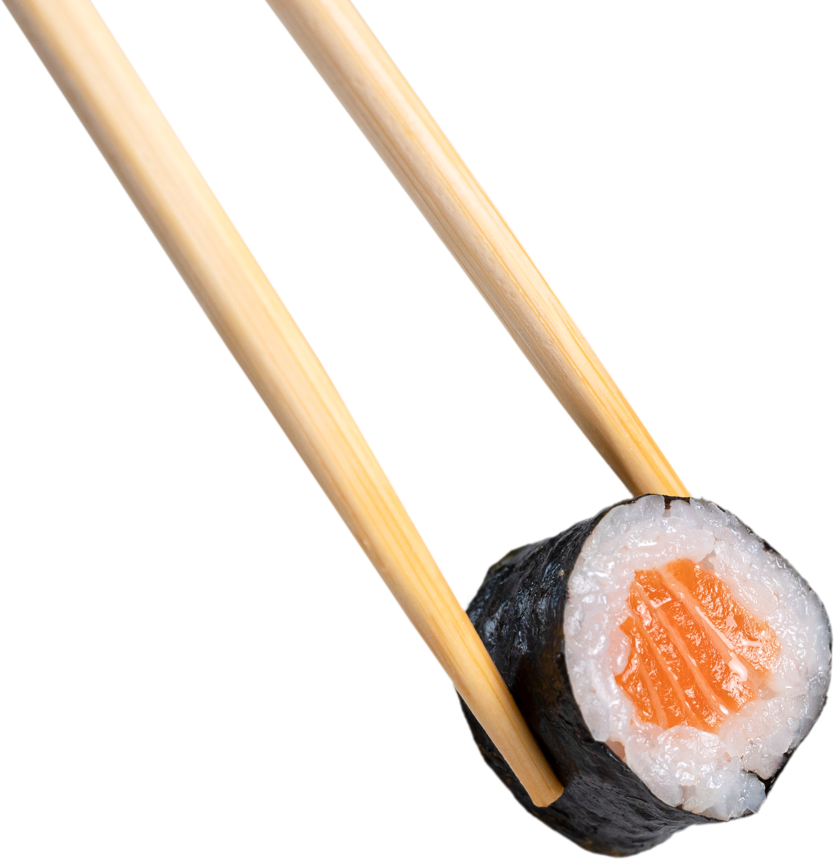 baguettes tenant un sushi - design culinaire innovant pour restaurants